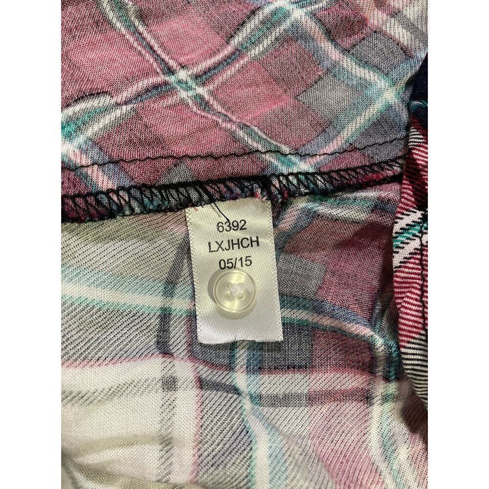 Aeropostale Plaid Strappy Slip Mini Dress Junior Size Small - Picture 7 of 8